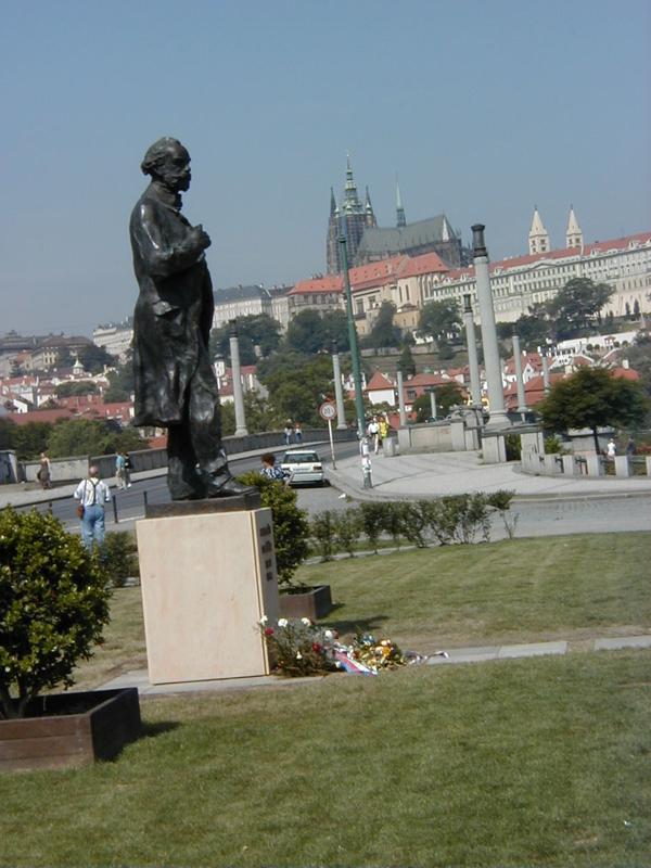 sokl sochy Antonín Dvořák